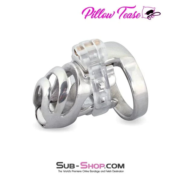 0432M Short Knight in Shining Armor Steel Cock Cage System – MEGA Deal