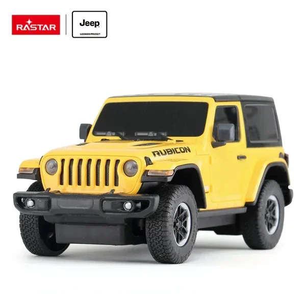 1/24 Rastar Exotic R/C JEEP Wrangler Rubicon – Yellow 79500Y