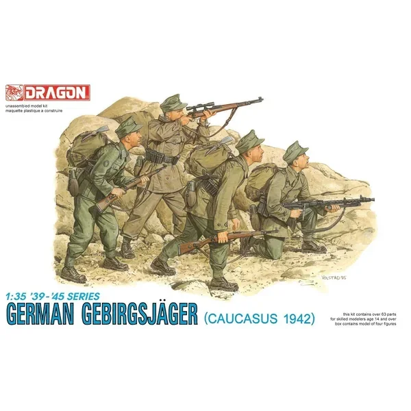 1/35 Dragon Models German Gebirgsjager (Caucasus 1942) – 6045