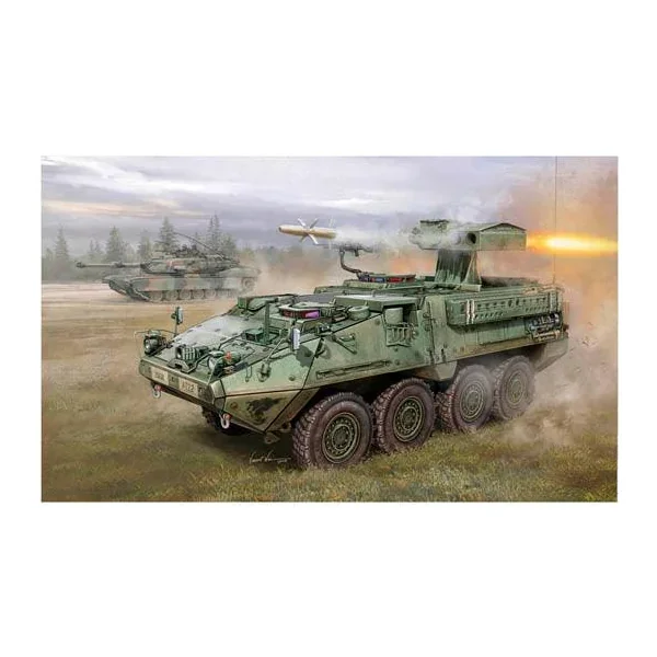 1/35 Trumpeter M1134 Stryker Anti-Tank Guided Missile (ATGM) – 00399