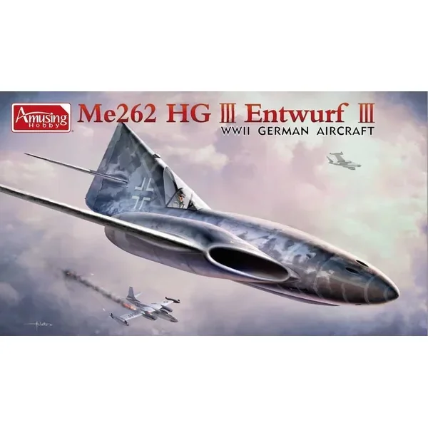 1/48 Amusing Hobby Me 262 HG III Entwurf III 48A005