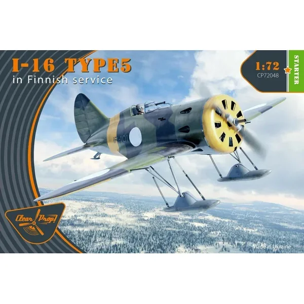 1/72 Clear Prop I-16 type 5 In Finnish Service