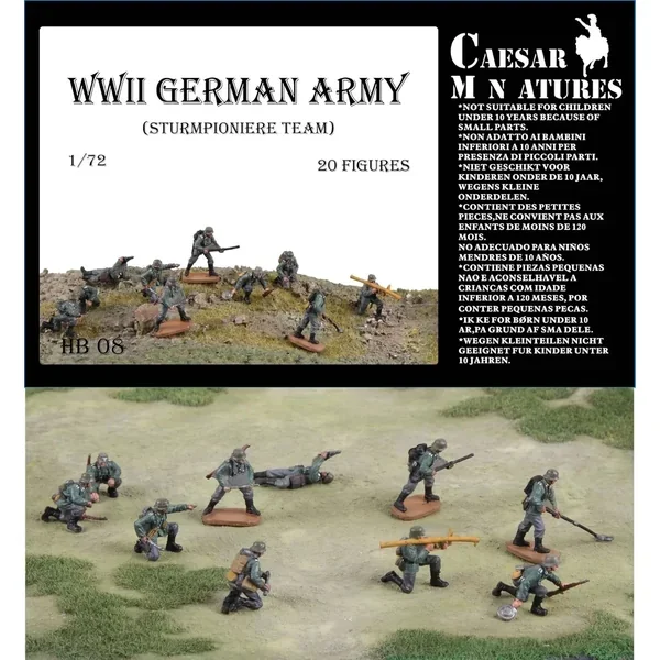 1/72 Pegasus WWII German Army Stturmpioniere HB08