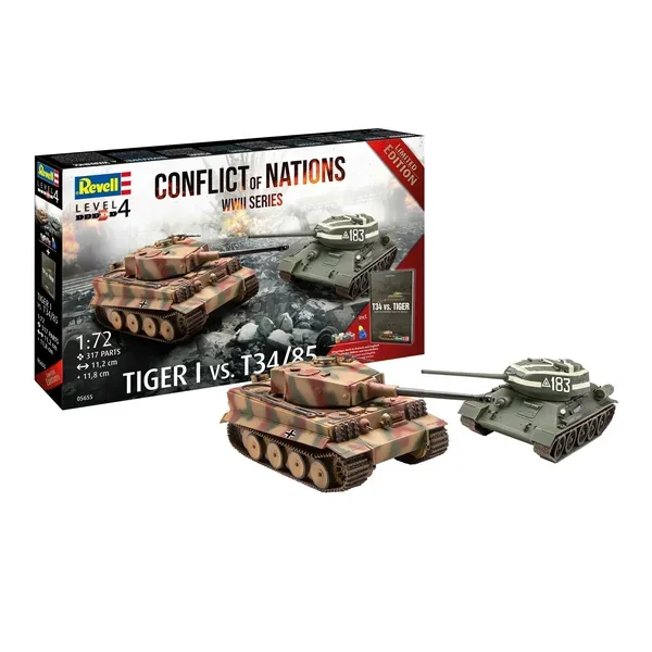 1/72 Revell Germany Geschenkset “Conflict of Nations WWII Series” 05655