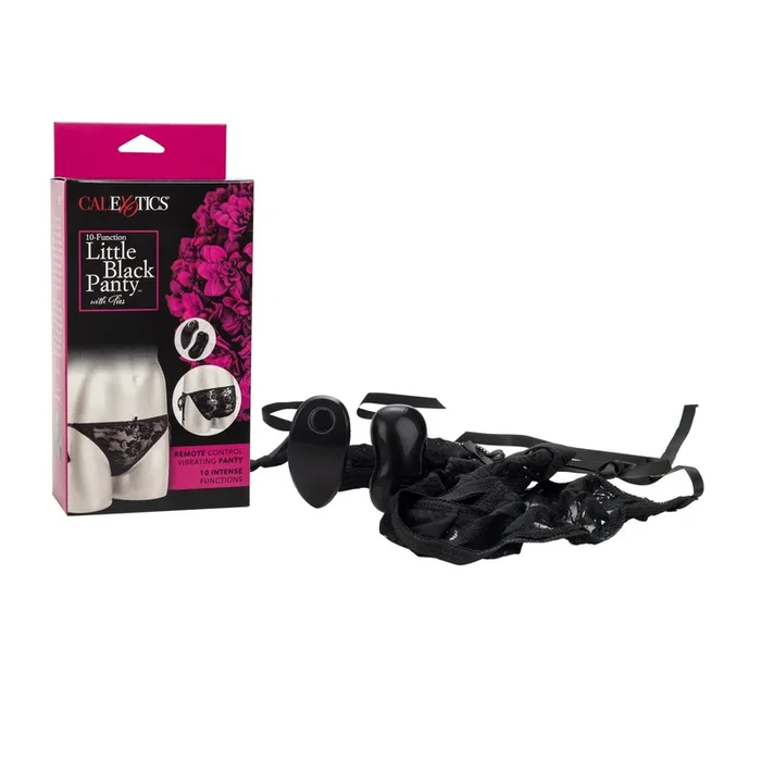 10-Function Little Black Panty with Ties