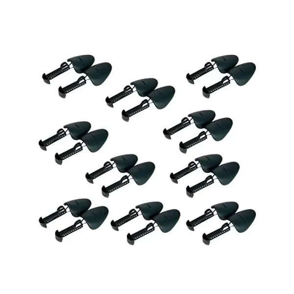 10 Pairs Practical Plastic Adjustable Length Men Tree Shoe Stretcher
