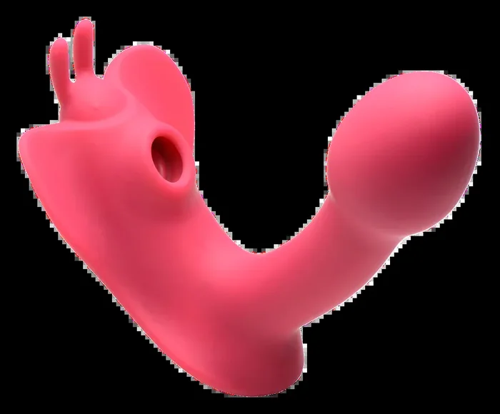 10 Speed Silicone Clitoral Suction Vibrators – Pink