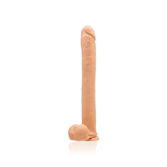 16″ Exxxtreme Dong W/suction – Flesh
