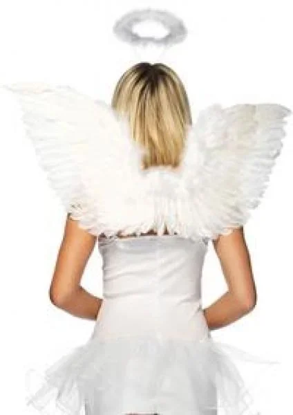 2 Piece Angel Accessory Kit – White