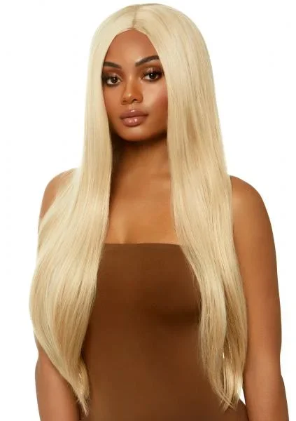 33″ Long Straight Wig – Blond – One Size