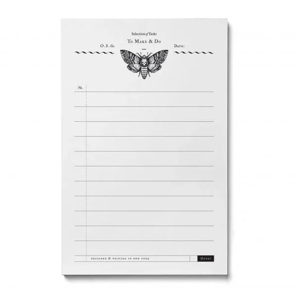 4.25″ X 6.5″ Moth Notepad