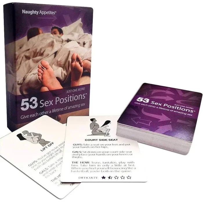 53 Sex Positions Card Game – Adult Intimacy Card Game