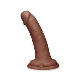 6 inch realistic dildo – brown