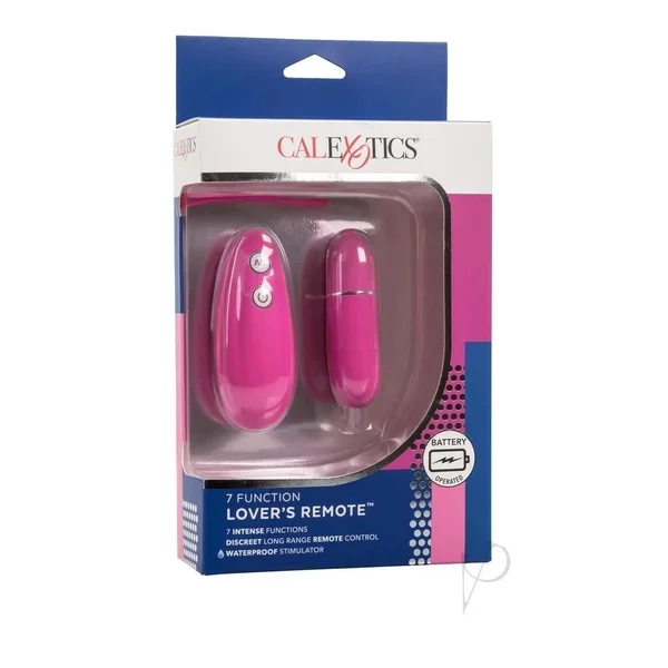 7 Function Lovers Remote Pink