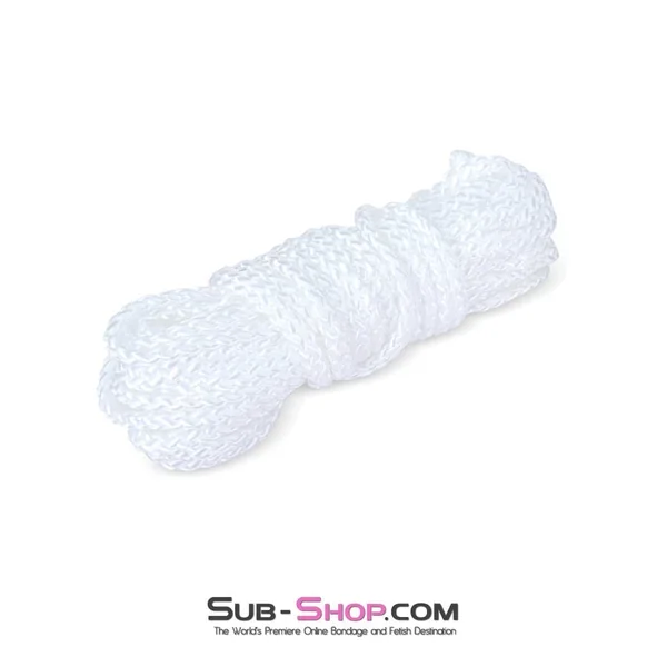 7773RS Tie One On Braided White Bondage Rope – MEGA Deal