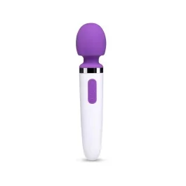 8 function classic rechargeable wand – purple