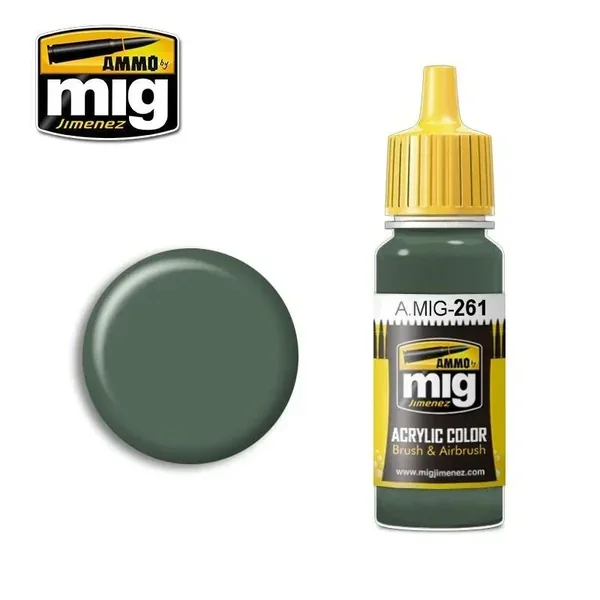 A.Mig-0261 ACRYLIC COLOR IJA Nakajima Green
