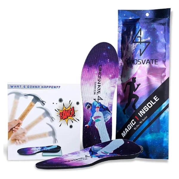 Absorbs 70% of Impact Energy Effectively,Boot Insoles for Men Work,Shock Absorbing Insoles