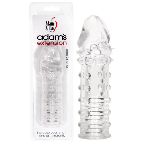 Adam & Eve Adam’s Extension – Clear Penis Sleeve