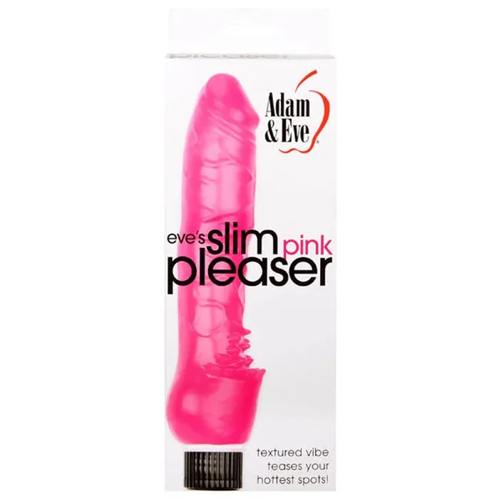 Adam & Eve Eve’s Slim Pink Pleaser – Pink 20.3 cm (8”) Vibrator