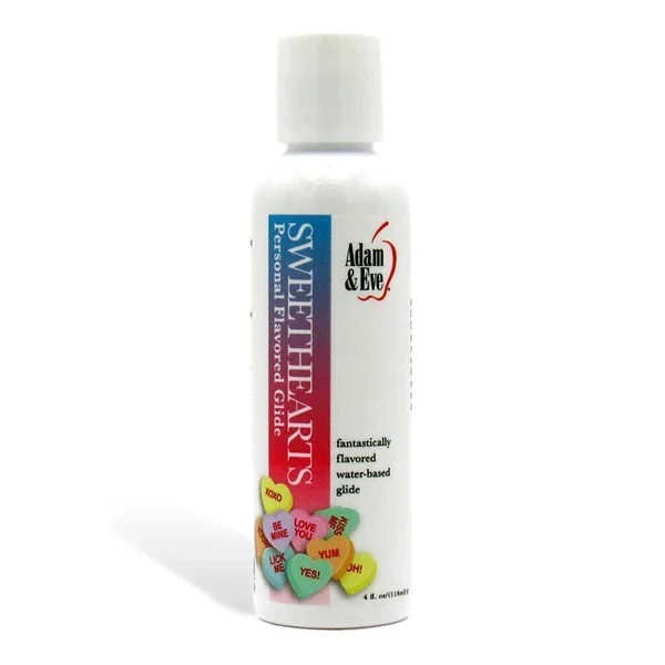 Adam & Eve SWEETHEARTS Lubricant – Candy Flavoured – 118 ml Bottle