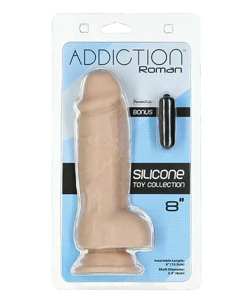 Addiction 8″ Roman Dildo – Beige