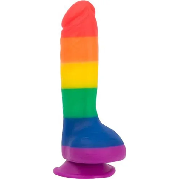 Addiction Toy Collection Justin Silicone Dildo with Balls