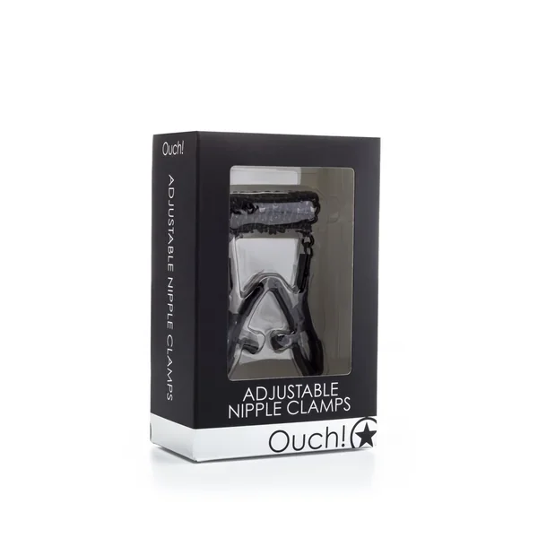 Adjustable Nipple Clamps – Black