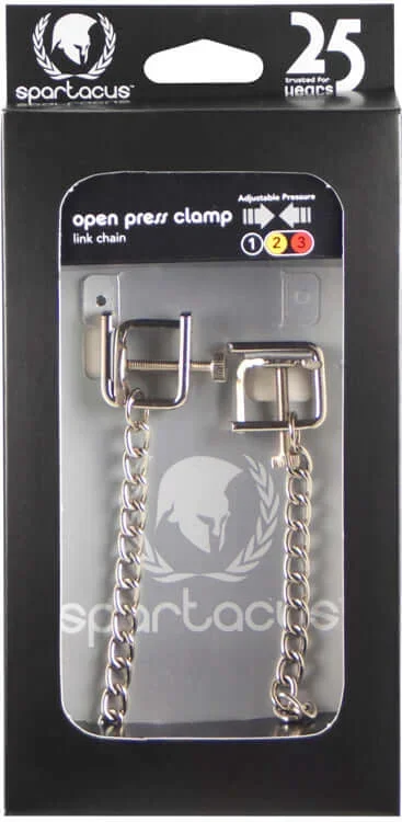 Adjustable Press Nipple Clamps with Link Chain – Extreme Line