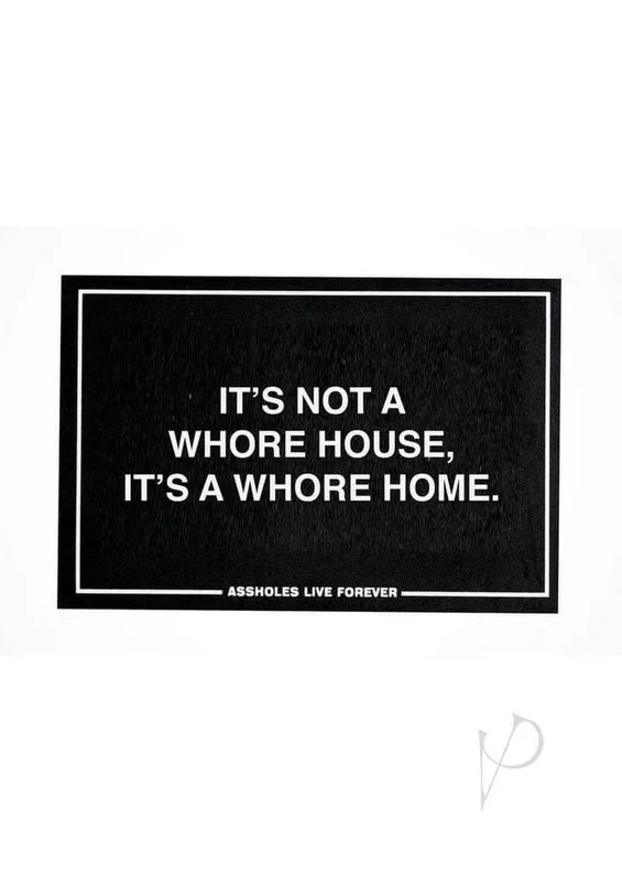 Alf Whore Home Doormat Black Bulk
