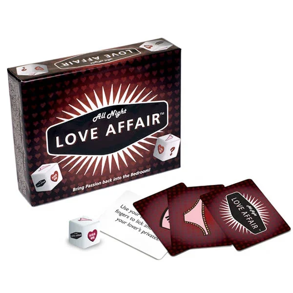 All Night Love Affair – Adult Card Game for Couples Fun