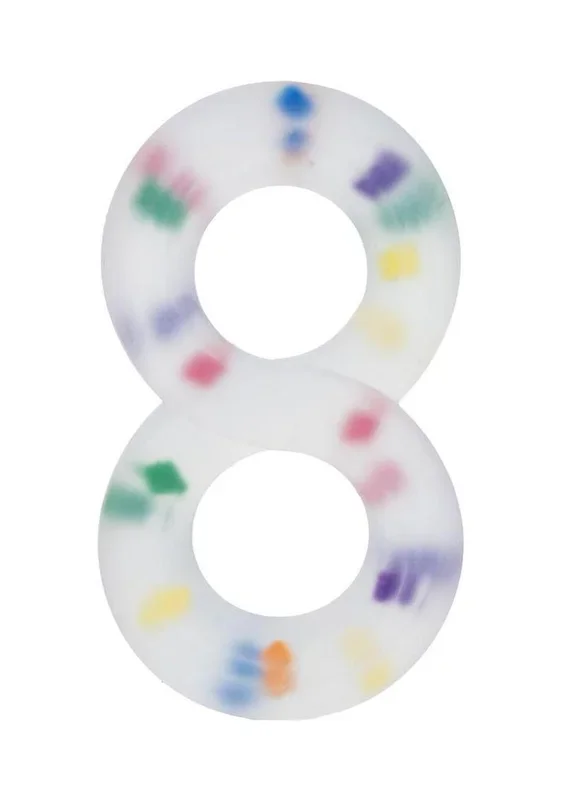 Alpha Liquid Silicone Crazy 8 Party Ring