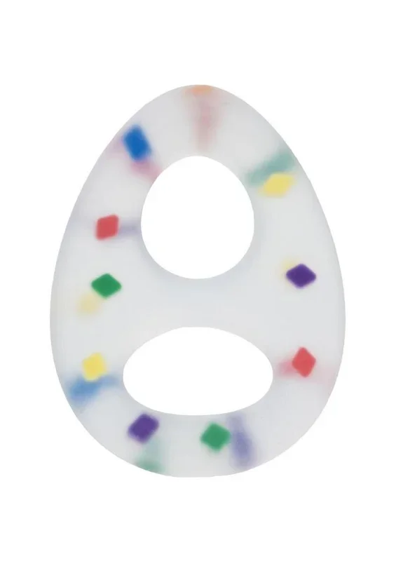 Alpha Liquid Silicone Dual Party Ring – Multicolor