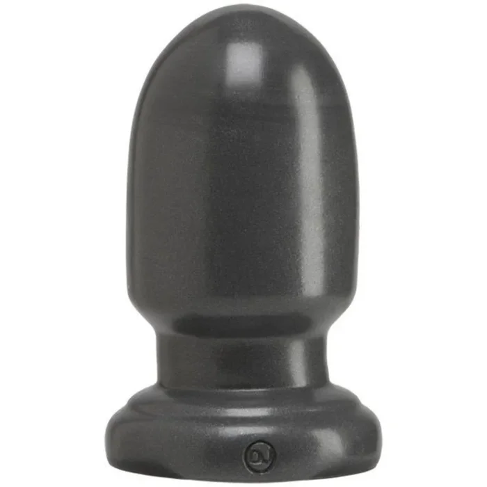 American Bombshell Shell Shock Butt Plug Grey 6 Inch