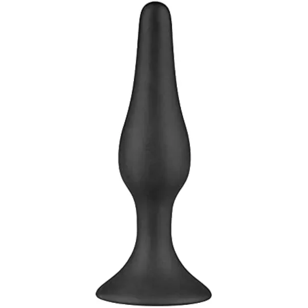 Anal Dildo With Suction Cup – Anal Plug, Butt Plug, Conical Shape, Flexible Shaft, Skin-Friendly Silicone – 11Cm Length