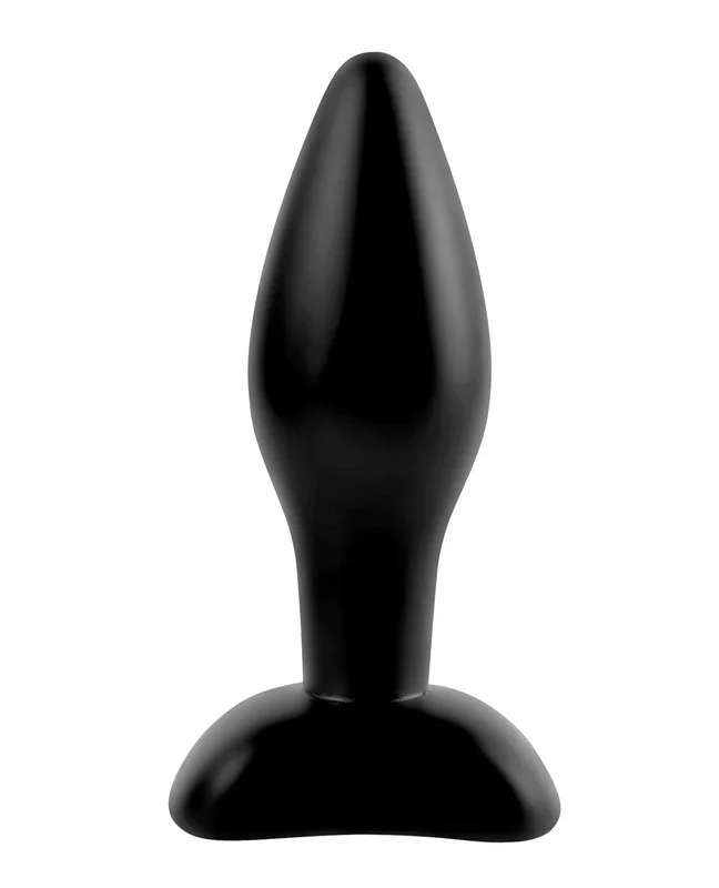 Anal Fantasy Collection Small Silicone Plug – Black