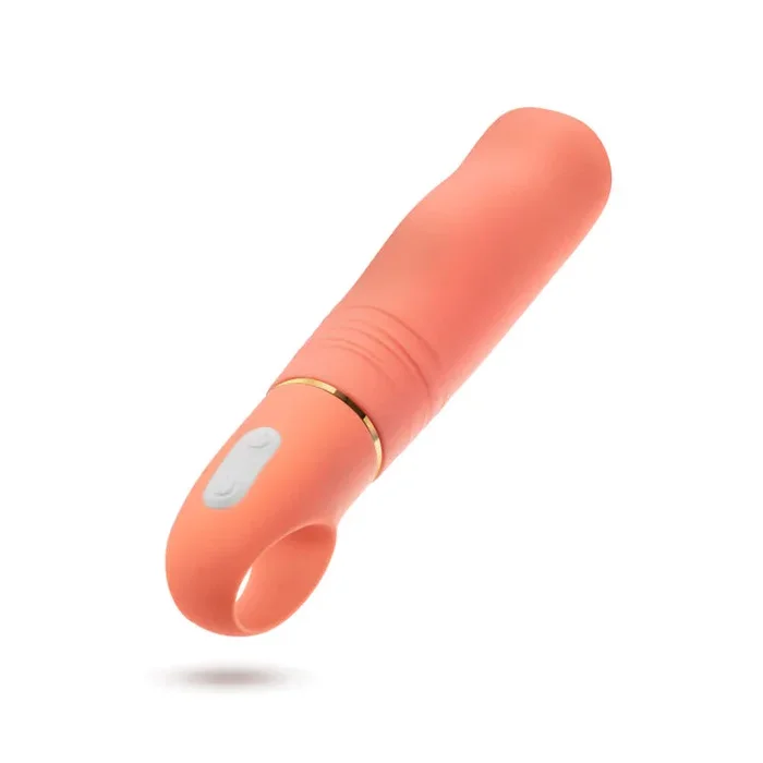 Aria Smokin’ AF G-Spot Coral 6-Inch Loop Handle Vibrator