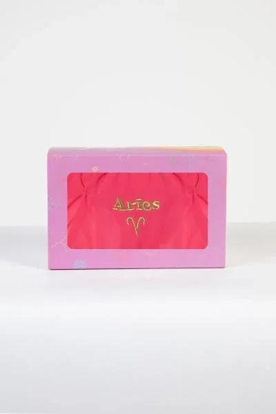 Aries Chiffon Star Sign Panty – Pink –