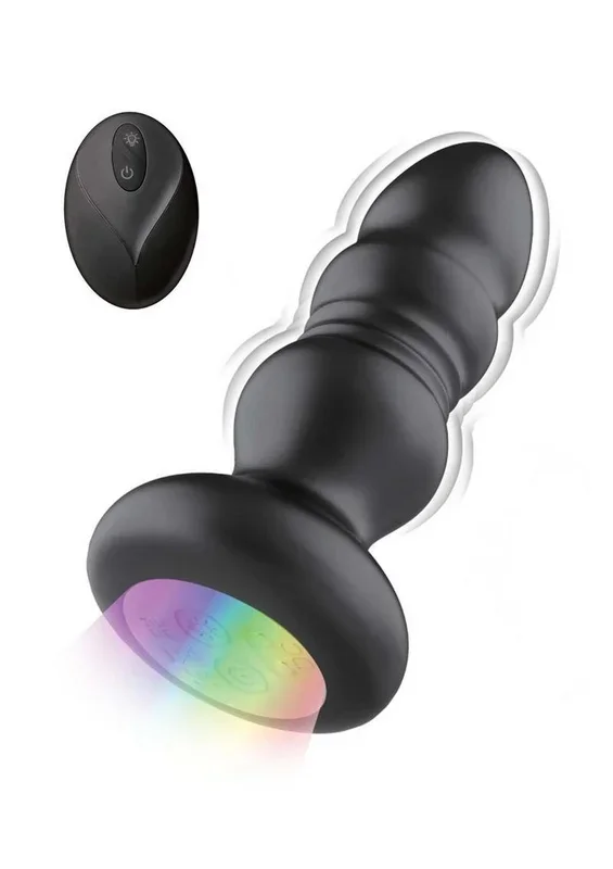 Atomic Thrusting Light-Up Silicone Power Plug