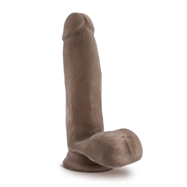 Au Naturel – 7 Inch Sensa Feel Dildo – Chocolate