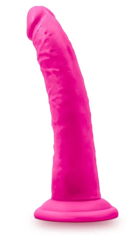 Au Naturel Bold Jack 7 Inch Pink Realistic Bendable Dildo