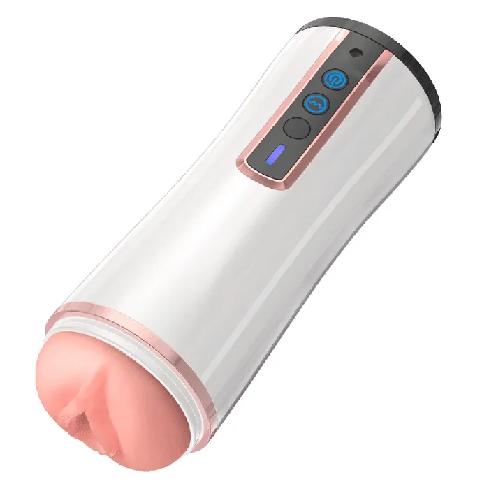 Automatic Male Masturbator Cup – Hands Free Masturbators Stroker with 10 Vibrating Modes Male Pleasure Blowjob Machine