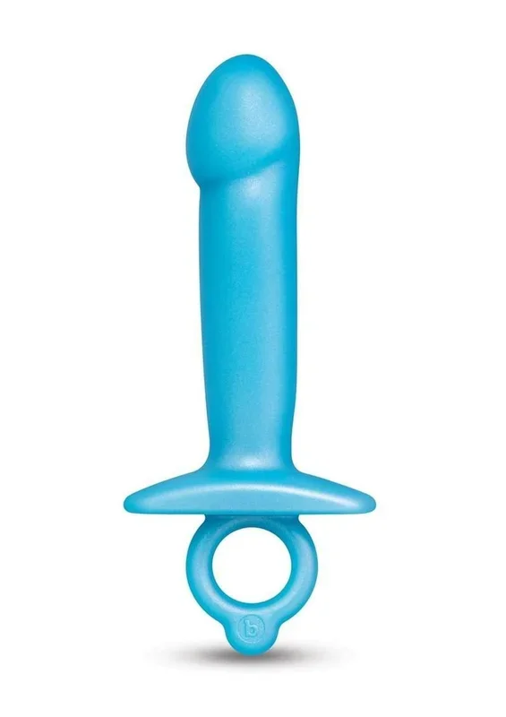 B-Vibe Butties Lil Dil Silicone Anal Dildo – Blue