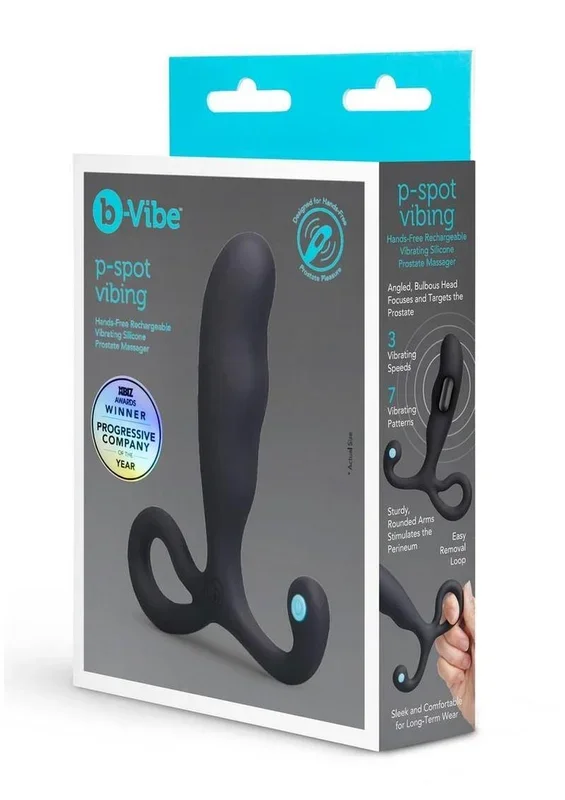 B-Vibe P-Spot Vibing Silicone Prostate Massager