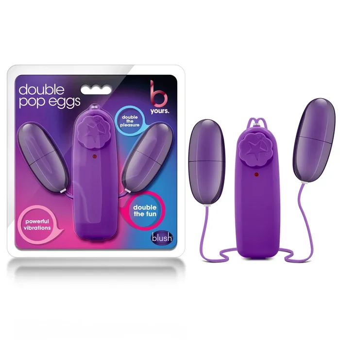 B Yours Double Pop Bullet Eggs – Plum