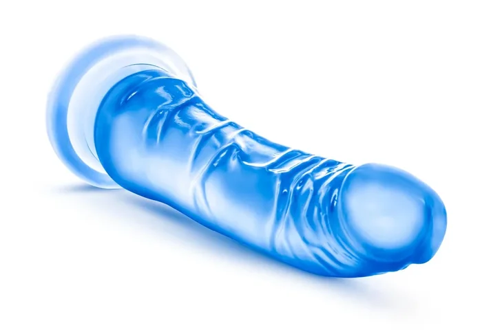 B Yours Sweet n Hard Blue Realistic 8.5 Inch Dildo with Suction Cup