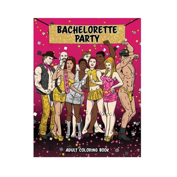 Bachelorette Party Coloring Book