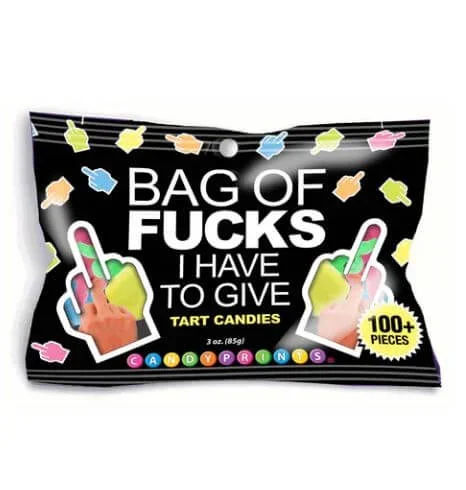 Bag of Fucks I Have to Give Candy 3 Oz Bag