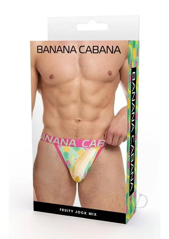 Banana Cabana Fruity Jock Mix Large XLarge