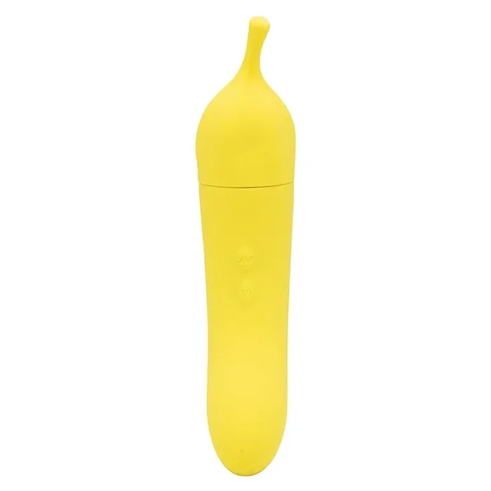 Banana Cream Air Pulse & G-Spot Vibrator